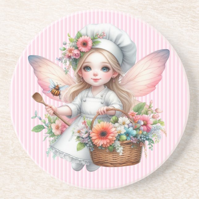 Posavasos Fairy Chef Coaster (Frente)