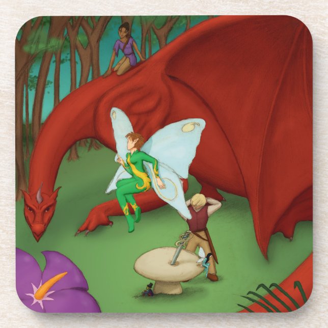Posavasos Fairy Quest (Frente)