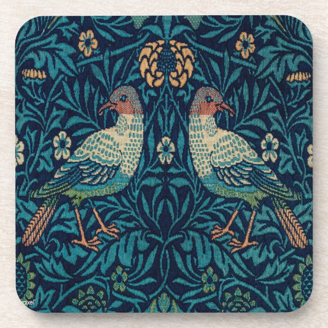 Posavasos Faisanes William Morris (Frente)