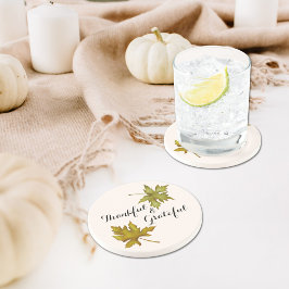 Posavasos Fall Otoño Foliage Friendscome Acción de Gracias