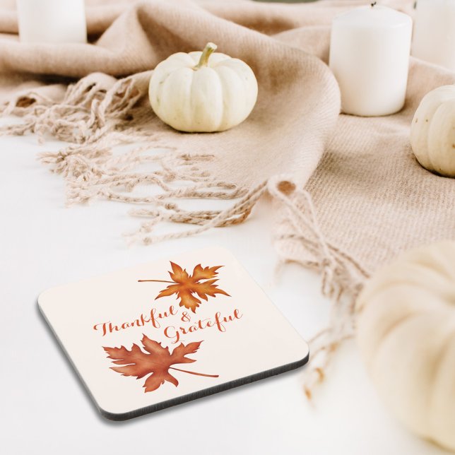 Posavasos Fall Otoño Foliage Friendscome Acción de Gracias (Subido por el creador)