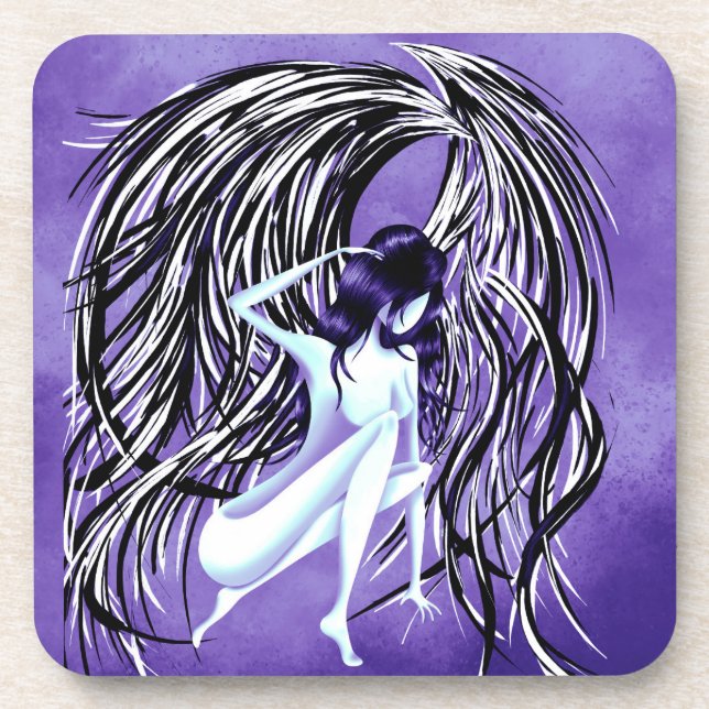 Posavasos Fallen Angel Plastic Coaster (Frente)