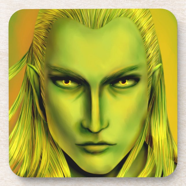 Posavasos Falln Male Forest Elf (Frente)