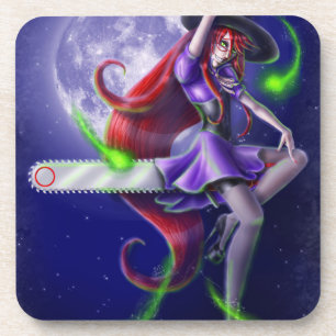 Posavasos Falln Witchy PinUp