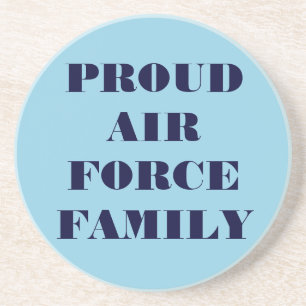 Posavasos Familia de la Fuerza Aérea Orgullosa