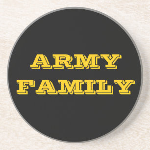 Posavasos Familia del Ejército de Pascua