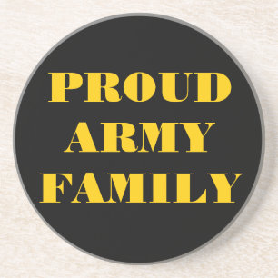 Posavasos Familia del Ejército Orgulloso
