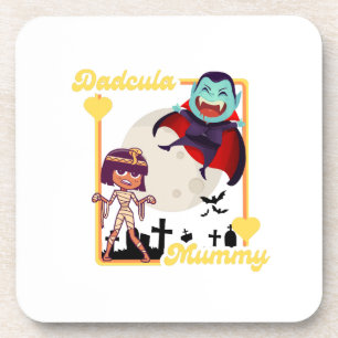 Posavasos Familia espeluznante de Halloween