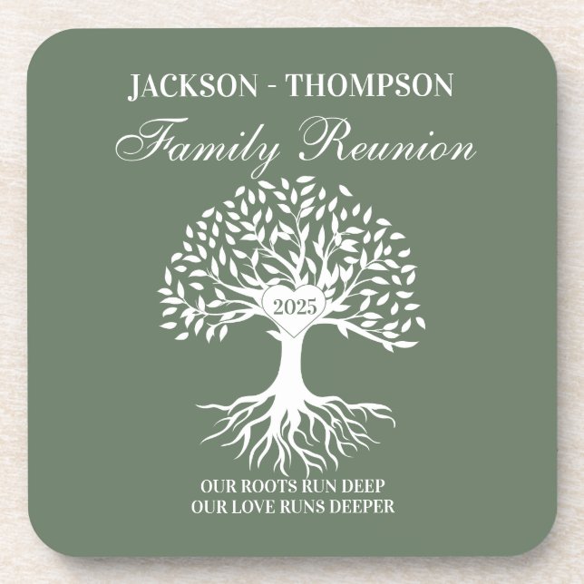 Posavasos Family reunion tree (Frente)
