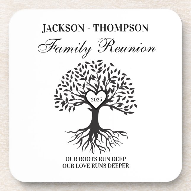 Posavasos Family reunion tree (Frente)
