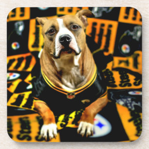 Posavasos Fanático de Pitbull Rescue Dog