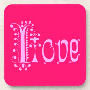 Posavasos Fancy LOVE