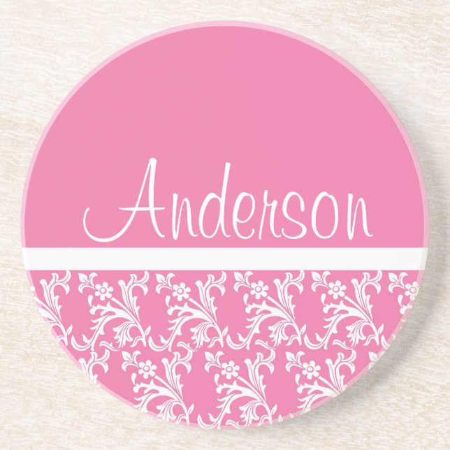 Posavasos Fancy Pink Coaster (Frente)