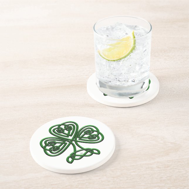 Posavasos Fancy Shamrock (Lado)