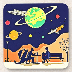Posavasos Fantasía Noche Rendezvous