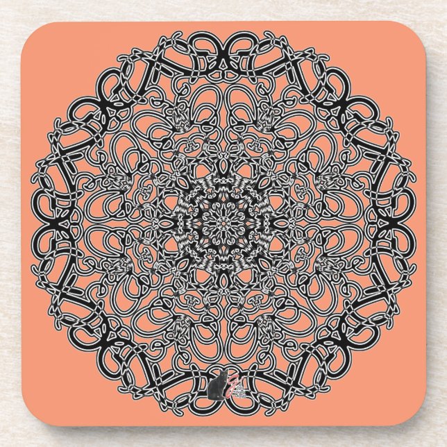 Posavasos Fantasía Octa Glyph Dusch Coaster (Frente)