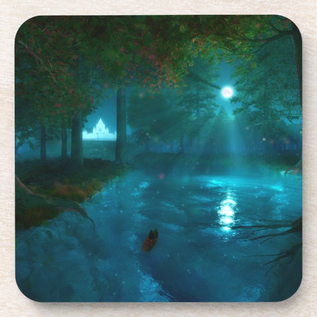 Posavasos Fantasías: A los ayunantes del palacio de los hato (Frente)