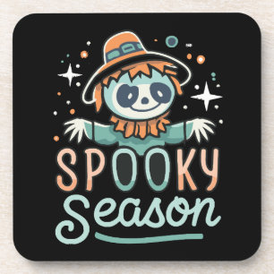 Posavasos fantasma divertido con sombreros, temporada espelu