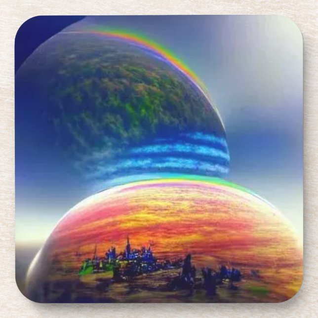 Posavasos Fantasy Planet Coaster (Frente)