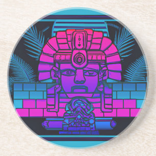 Posavasos Faraón Synthwave