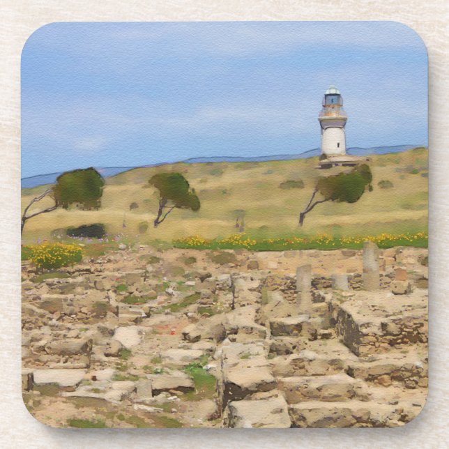 Posavasos Faro acuático (Frente)