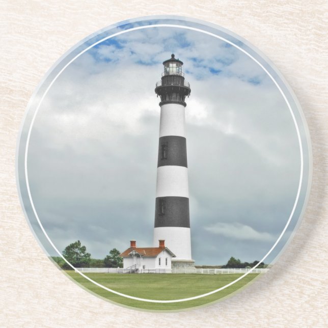 Posavasos Faro de la isla Bodie (Frente)