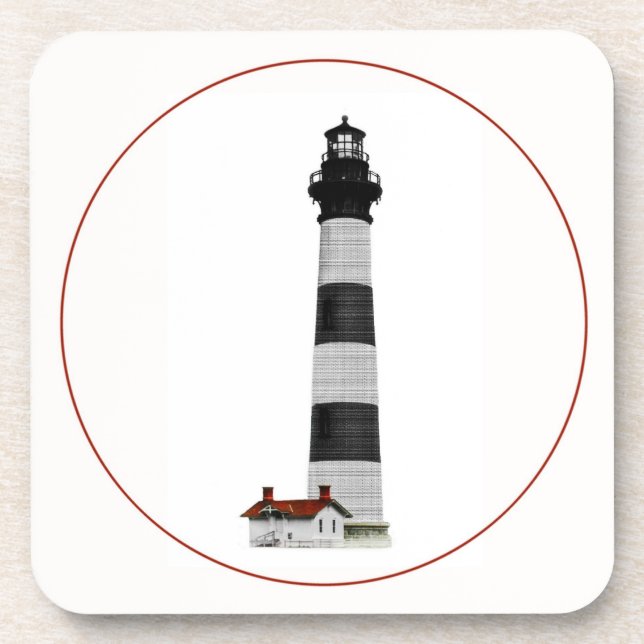 Posavasos Faro de la isla Bodie (Frente)