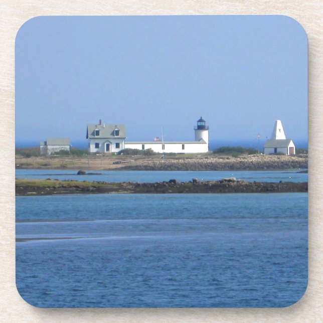 Posavasos Faro de la isla de la cabra (Frente)