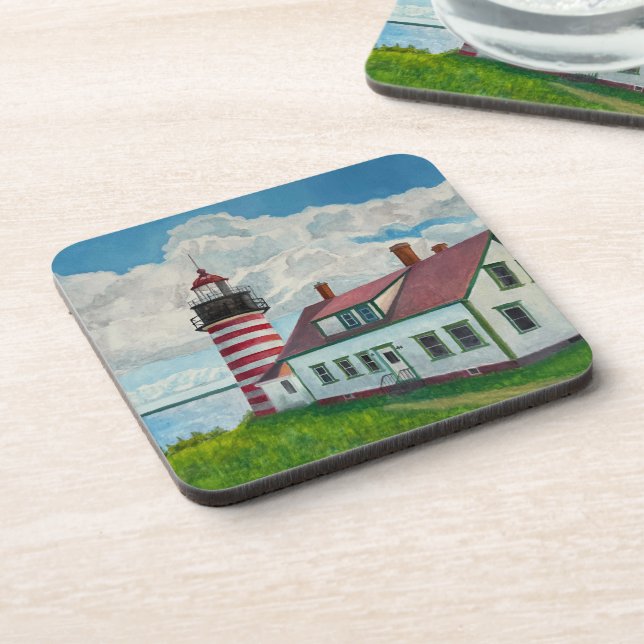 Posavasos Faro de Maine (Lado Izquierdo)