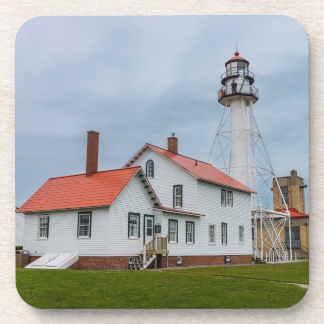 Posavasos Faro de punto de ballena (Frente)