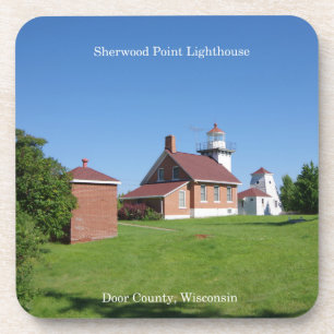 Posavasos Faro de Sherwood Point con 6 ruedas