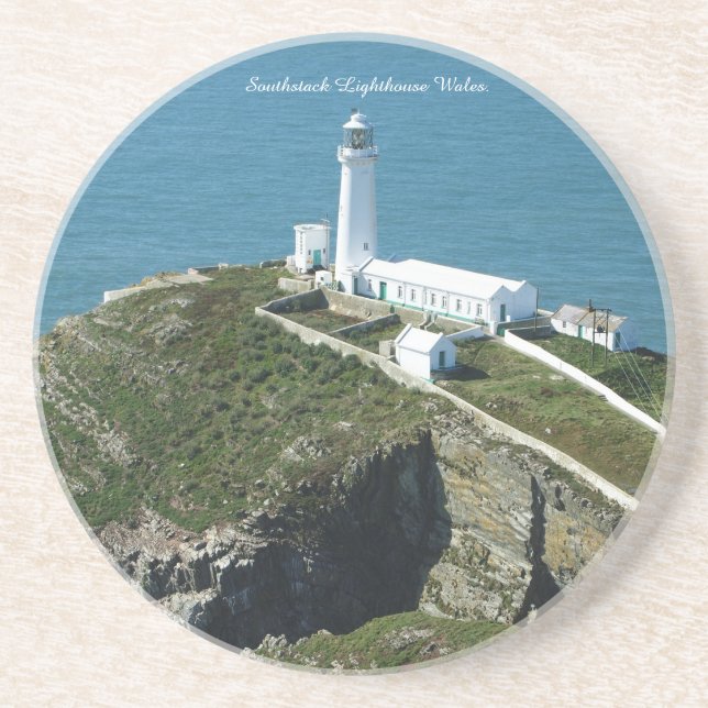 Posavasos Faro de Southstack Gales. (Frente)