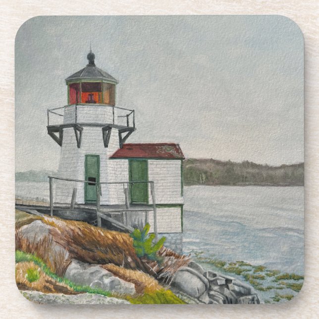 Posavasos Faro de Squirrel Point (Frente)