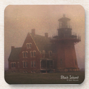 Posavasos Faro del Block Island
