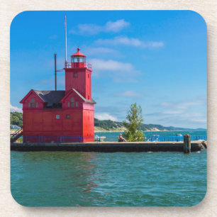 Posavasos Faro del puerto Holland