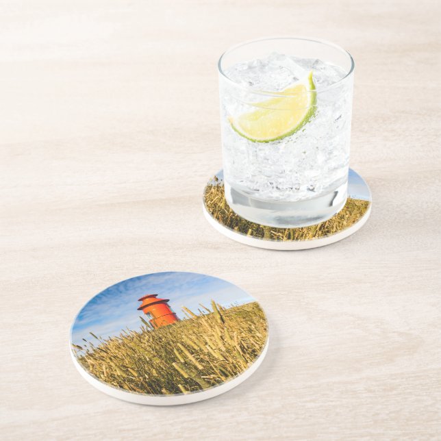 Posavasos Faro en Stykkisholmur, Islandia (Lado)