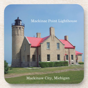 Posavasos Faro Mackinac Point 6 escayola de plástico