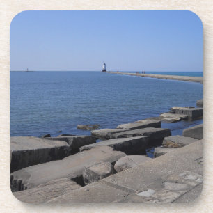 Posavasos Faro North Pierhead, Ludington, MI