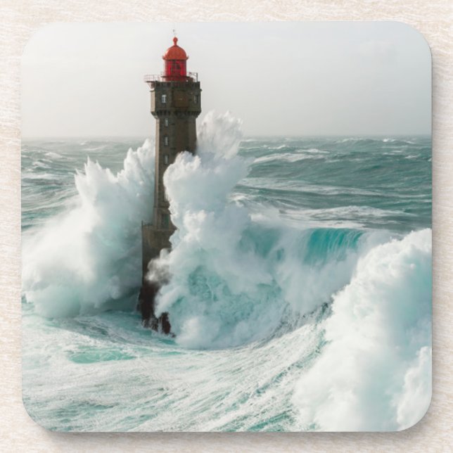 Posavasos Faros | Faro de Jument Ouessant France (Frente)
