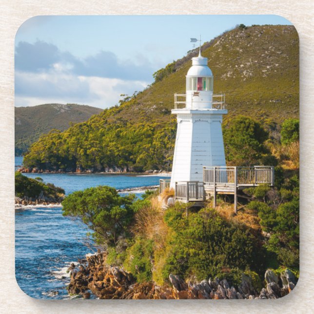 Posavasos Faros | Faro de la isla Bonnet (Frente)