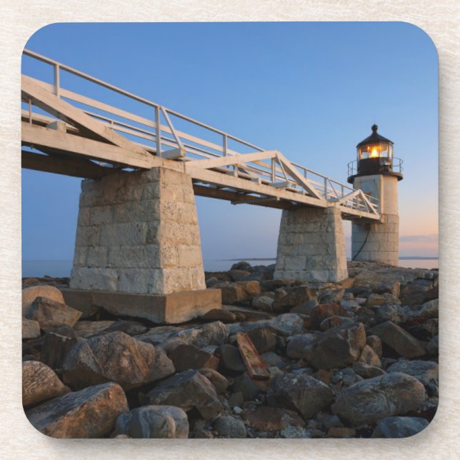 Posavasos Faros | Faro Port Clyde Maine (Frente)