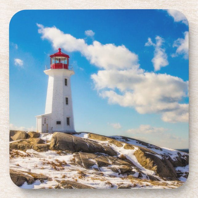 Posavasos Faros | Peggy's Cove Nova Scotia (Frente)