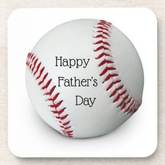 Posavasos Father's day baseball Acrylic Coaster Set