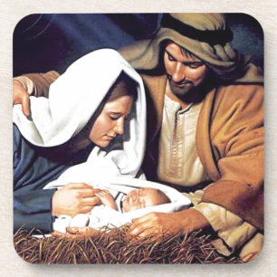 Posavasos fe bíblica Jesucristo oración inspiradora