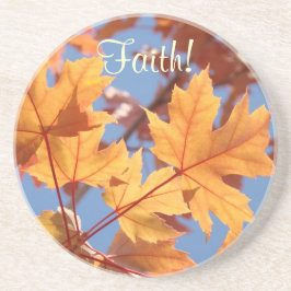 Posavasos ¡Fe! Porta vasos Golden Orange Hojas de Otoño