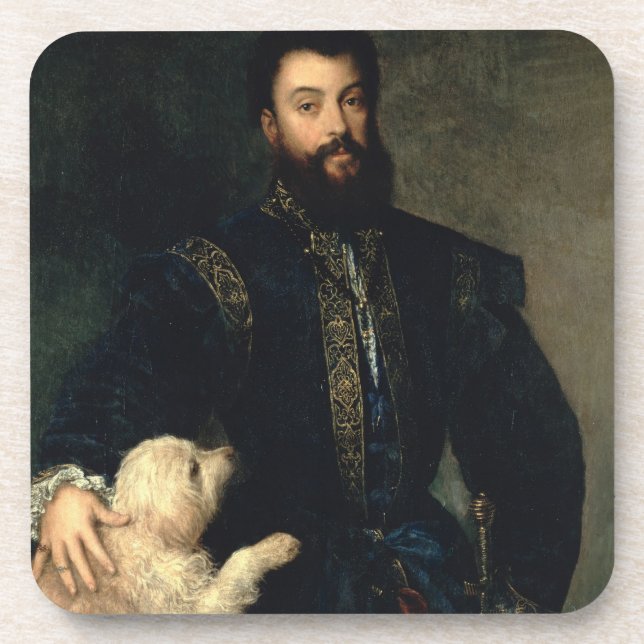 Posavasos Federigo Gonzaga, duque de Mantua, c.1525-30 (Frente)