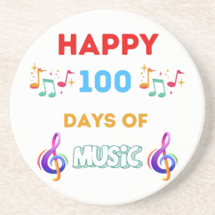 Posavasos Felices 100 días de música