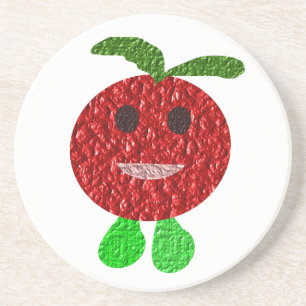 Posavasos Felices Coasters de Tomate