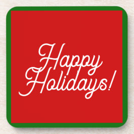 Posavasos Felices fiestas