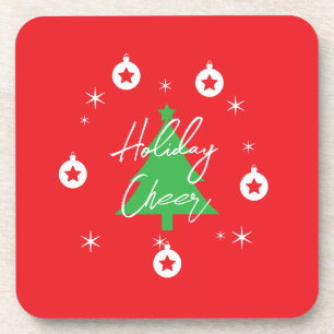 Posavasos Felices Fiestas Feliz Navidad Año Nuevo